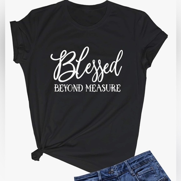 Blessed beyond Measure Tee - Picture 1 of 4